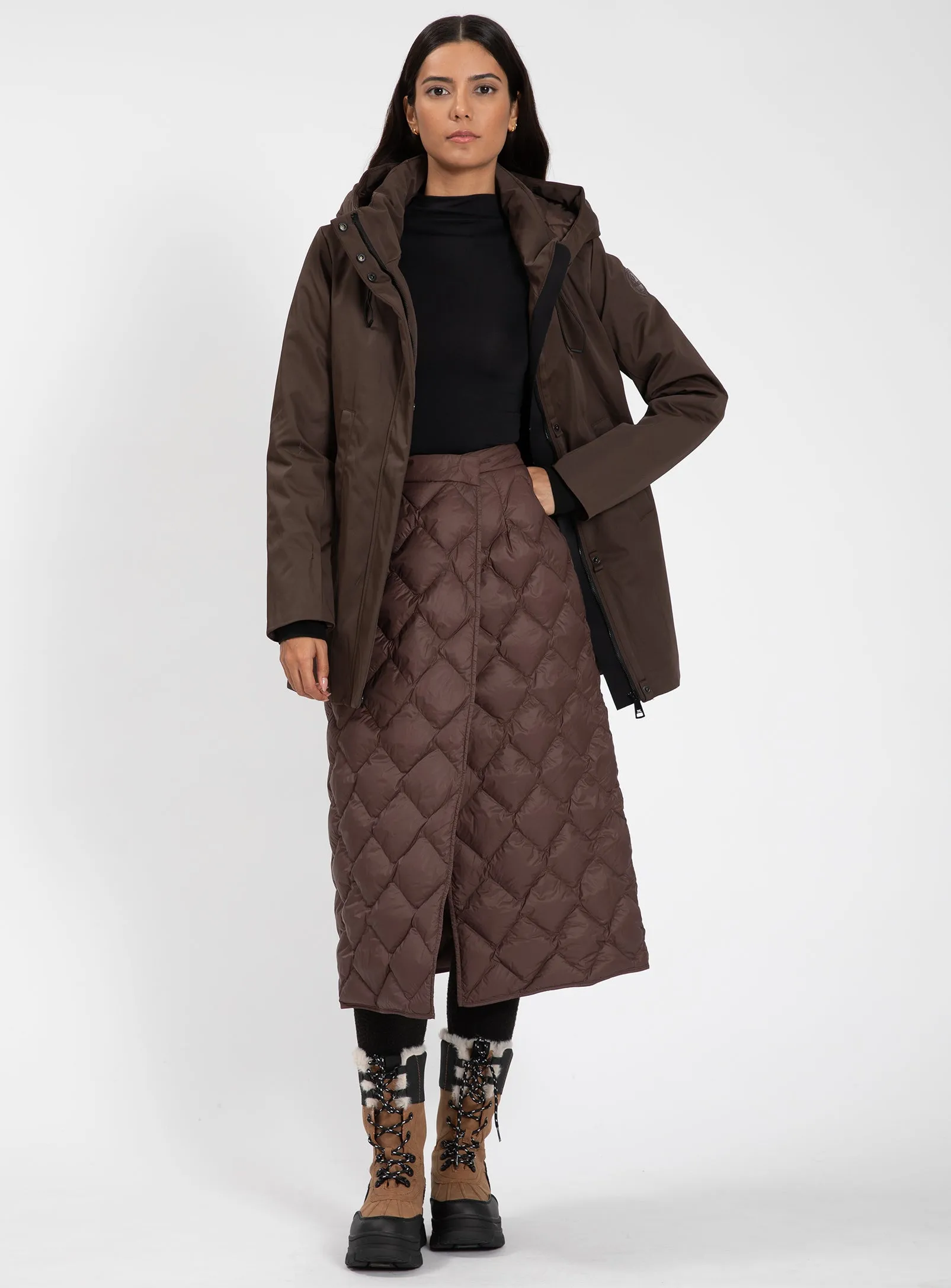 AERIS | Minimalist Hooded Parka || AERIS | Parka à Capuche Minimaliste sold by Point Zero