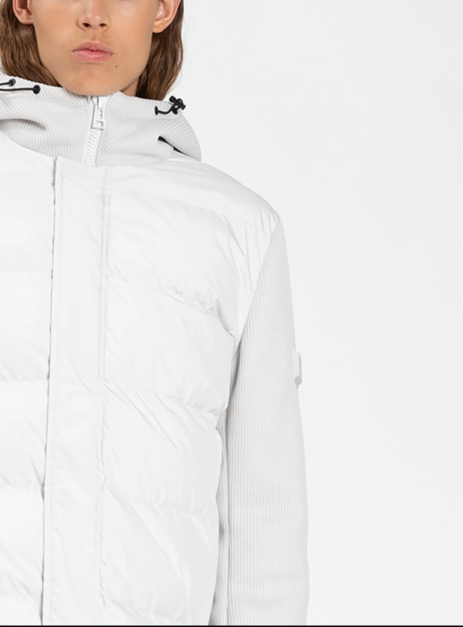 TOBIAS | Midweight Puffer Jacket || TOBIAS | Veste-puffer mi-lourde à manches en maille sold by Point Zero product image thumbnail 5