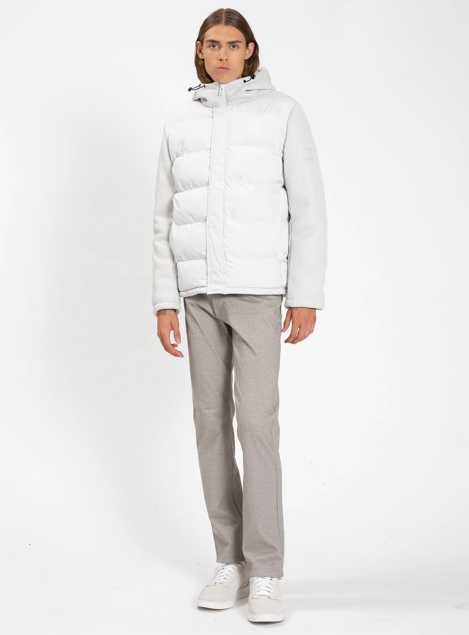 TOBIAS | Midweight Puffer Jacket || TOBIAS | Veste-puffer mi-lourde à manches en maille sold by Point Zero