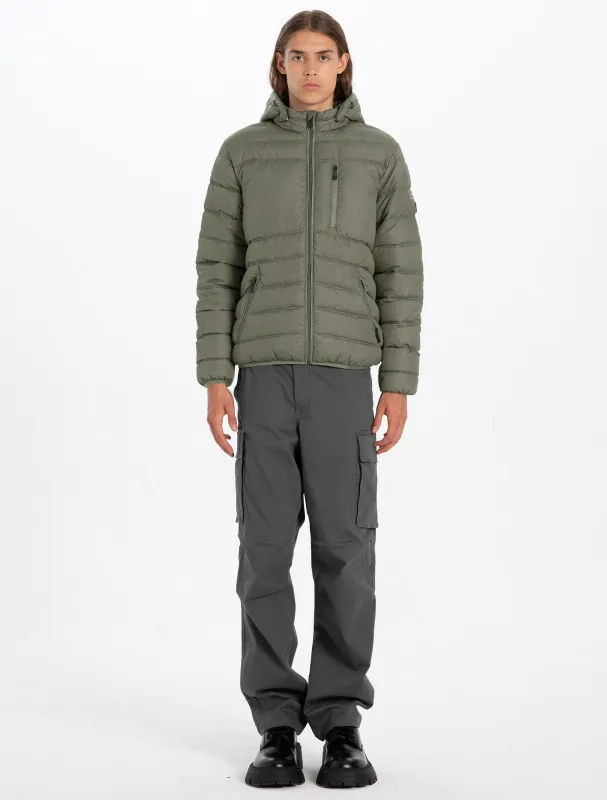 LOWELL | Detachable Hood Ultralight Jacket || LOWELL | Veste Ultralégère Matelassée sold by Point Zero