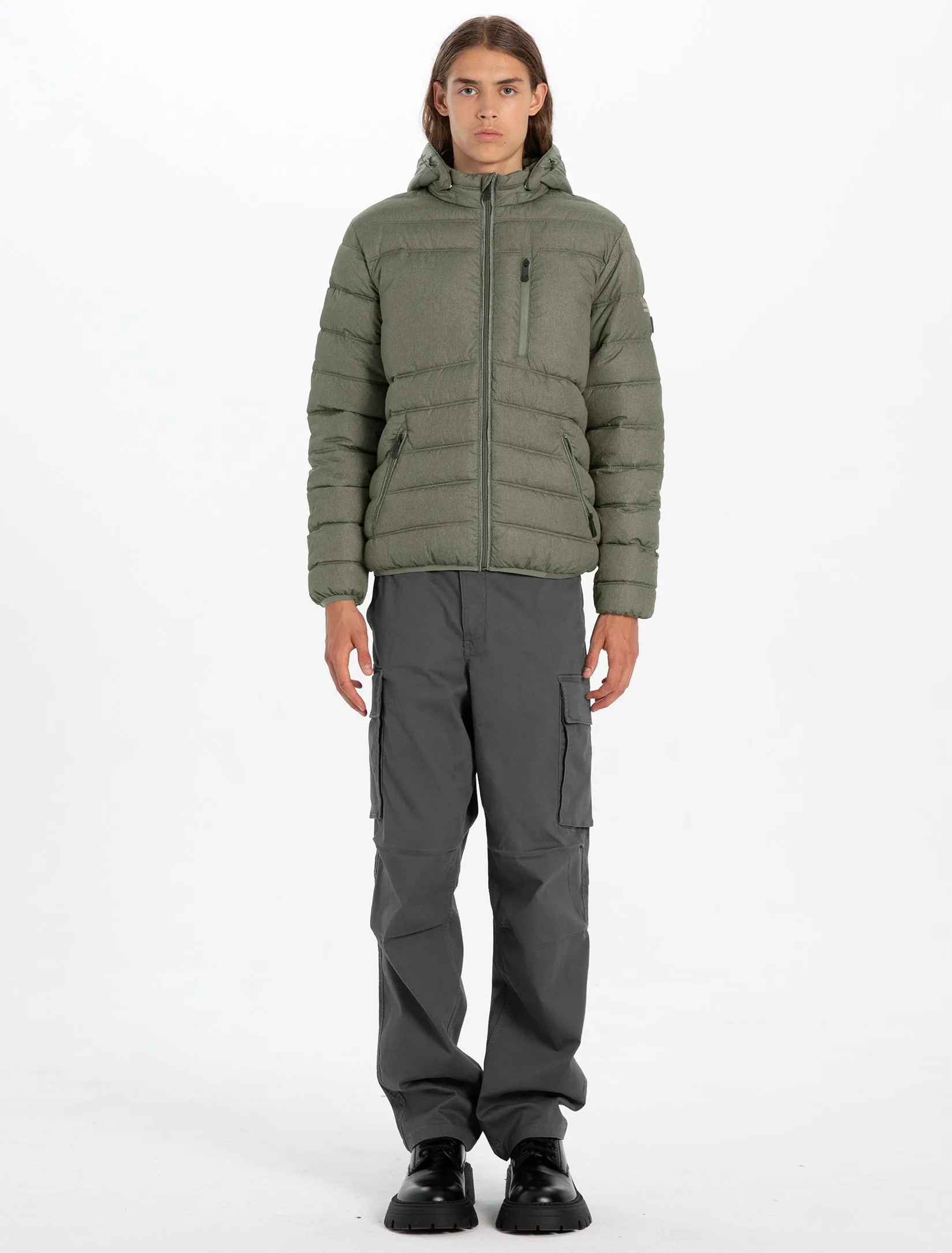 LOWELL | Detachable Hood Ultralight Jacket || LOWELL | Veste Ultralégère Matelassée sold by Point Zero