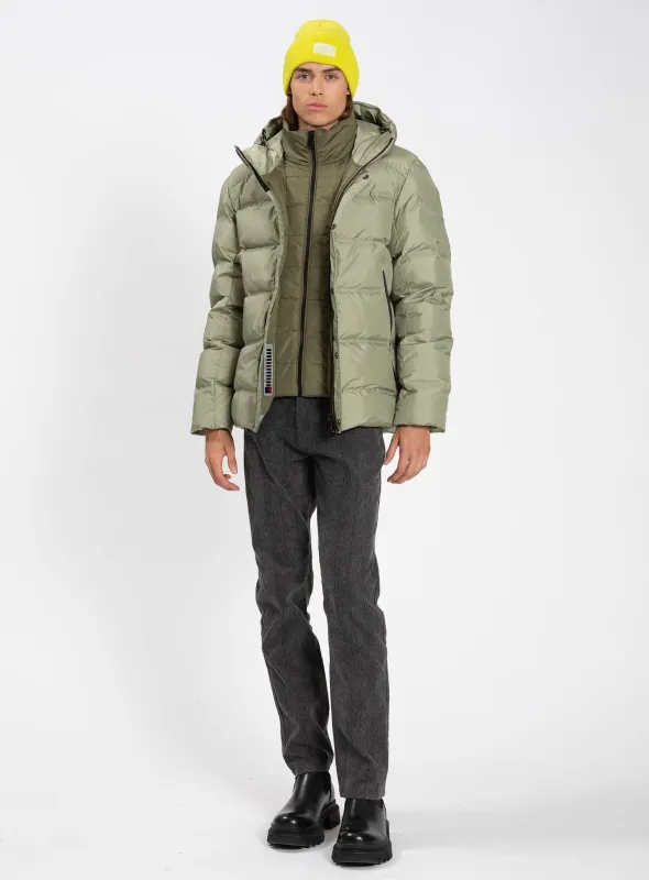 NORDIK | Engineered Heat-Sealed Puffer || NORDIK | Manteau Matelassé Matelassage Thermocollé sold by Point Zero