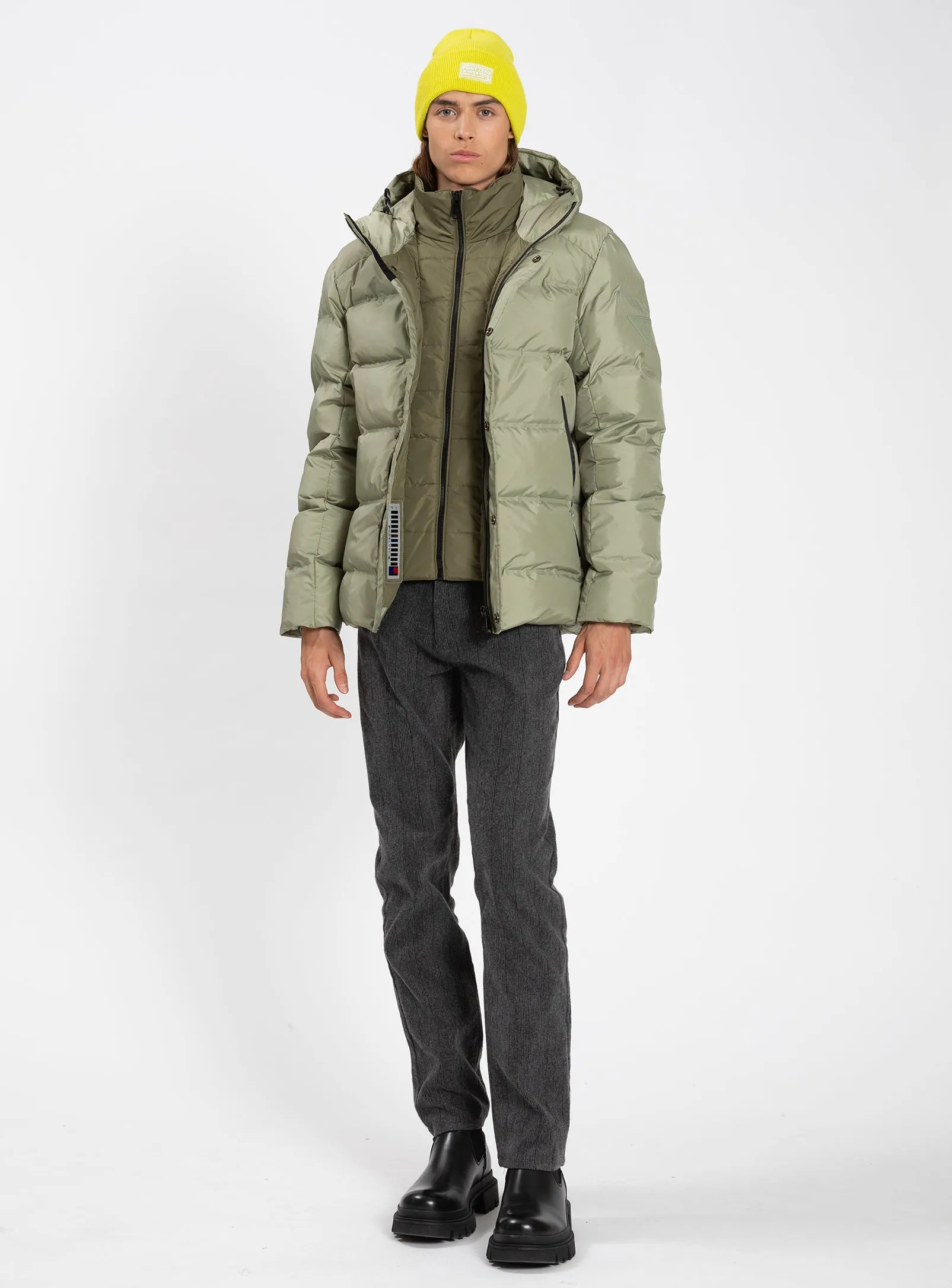 NORDIK | Engineered Heat-Sealed Puffer || NORDIK | Manteau Matelassé Matelassage Thermocollé sold by Point Zero
