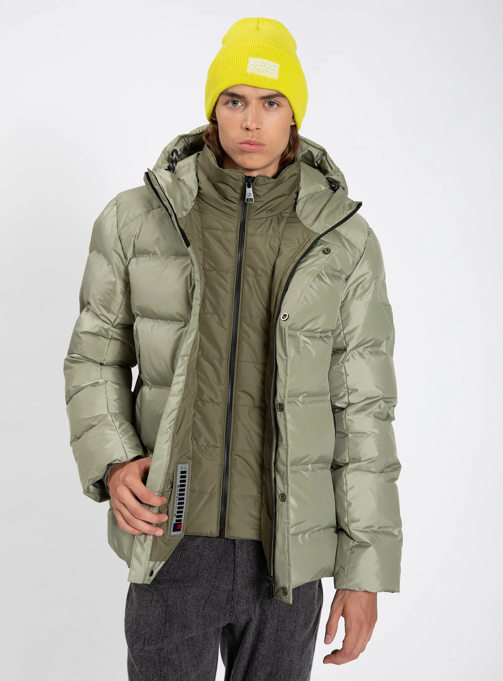 NORDIK | Engineered Heat-Sealed Puffer || NORDIK | Manteau Matelassé Matelassage Thermocollé sold by Point Zero product image thumbnail 2