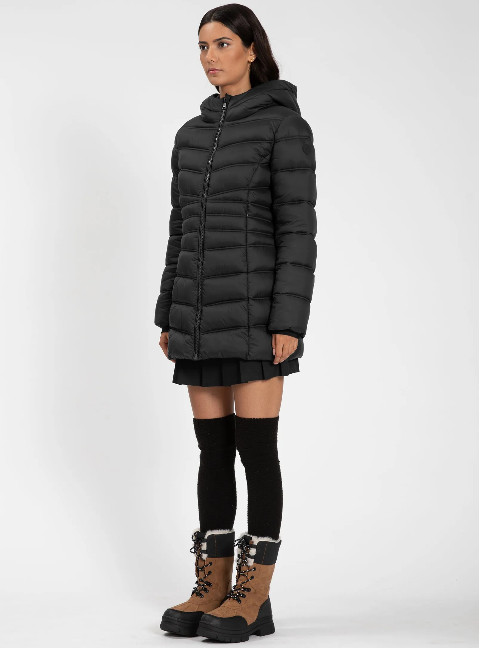 Maribel | Midweight Magic Puffer Coat sold by Point Zero product image thumbnail 3