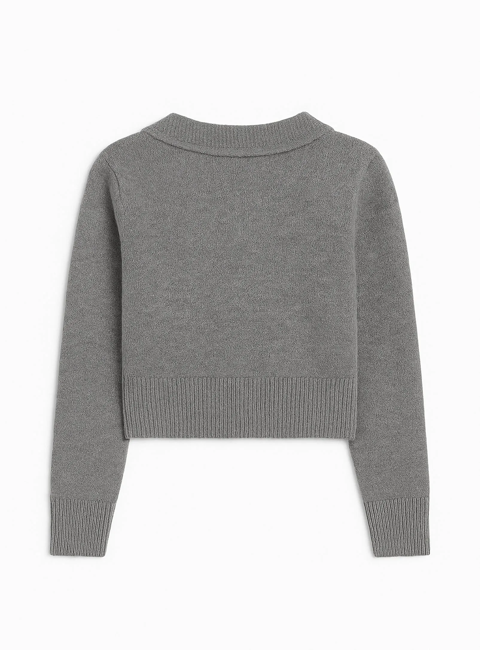 ILONA | Pearl Button Knit Cardigan || ILONA | Cardigan en tricot à boutons nacrés sold by Point Zero product image thumbnail 5