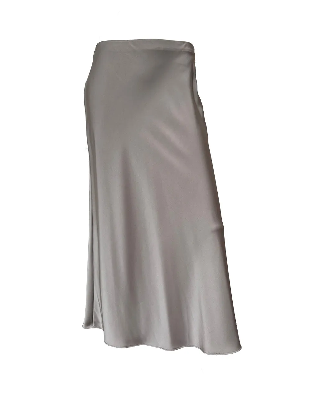 SOLENE | Satin Midi Skirt || SOLENE | Jupe Midi Satinée sold by Point Zero product image thumbnail 3