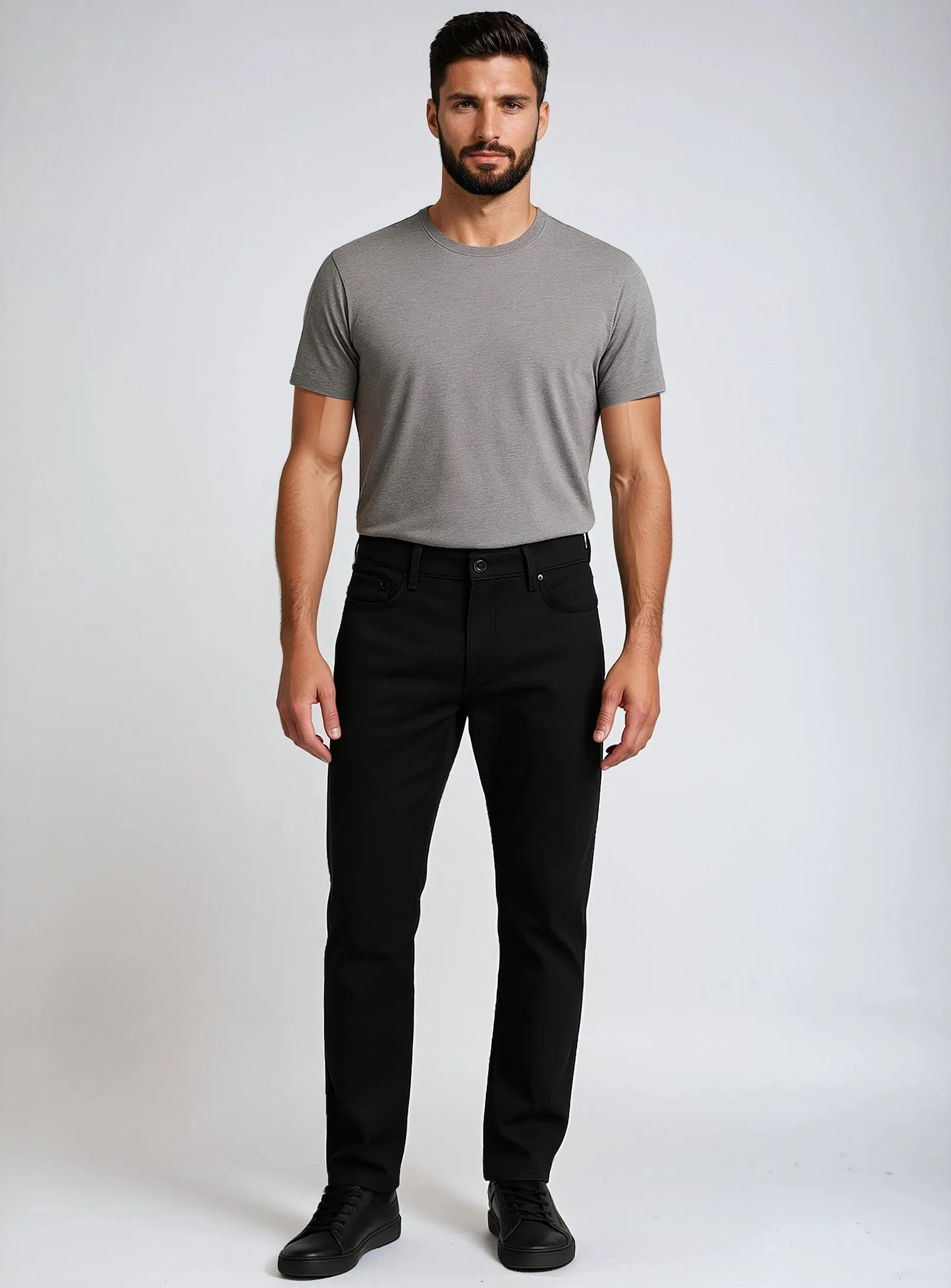 LUCIO | Super Flex Twill 5‑Pocket Pant || LUCIO | Pantalon cinq poches en twill Super Flex sold by Point Zero