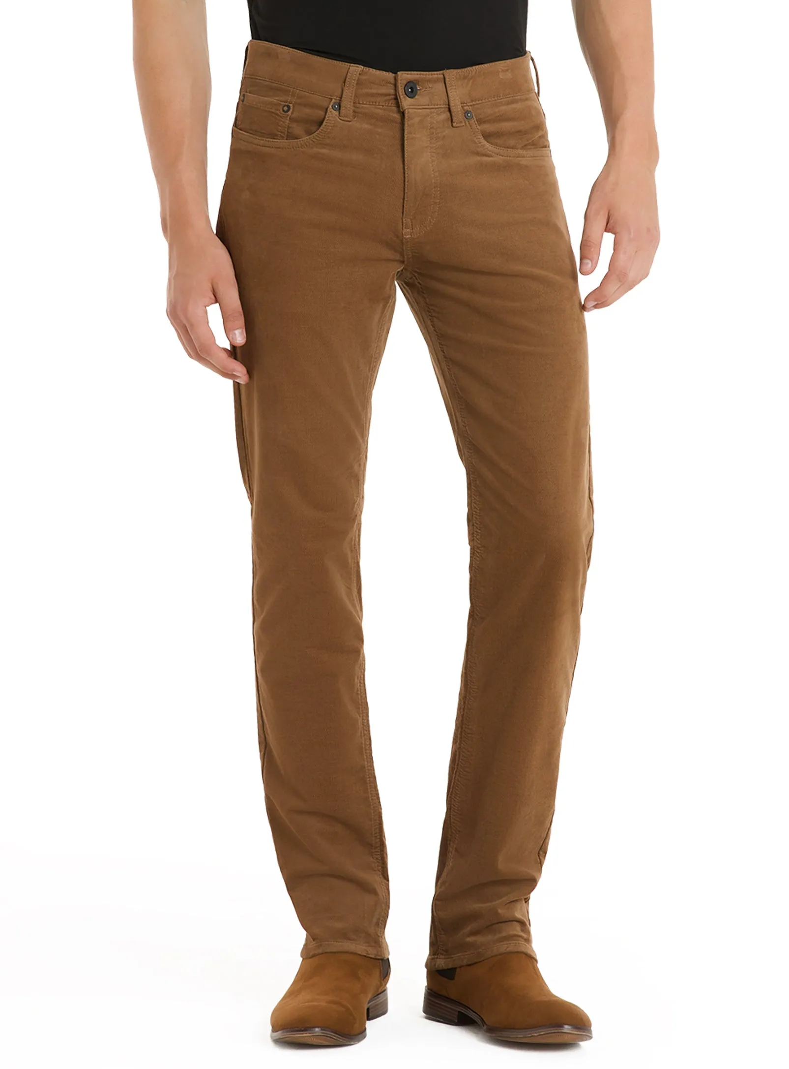 DANNY | Corduroy Stretch 5 Pocket Pants || DANNY | Pantalon en Velours Côtelé Extensible à 5 Poches sold by Point Zero product image thumbnail 3