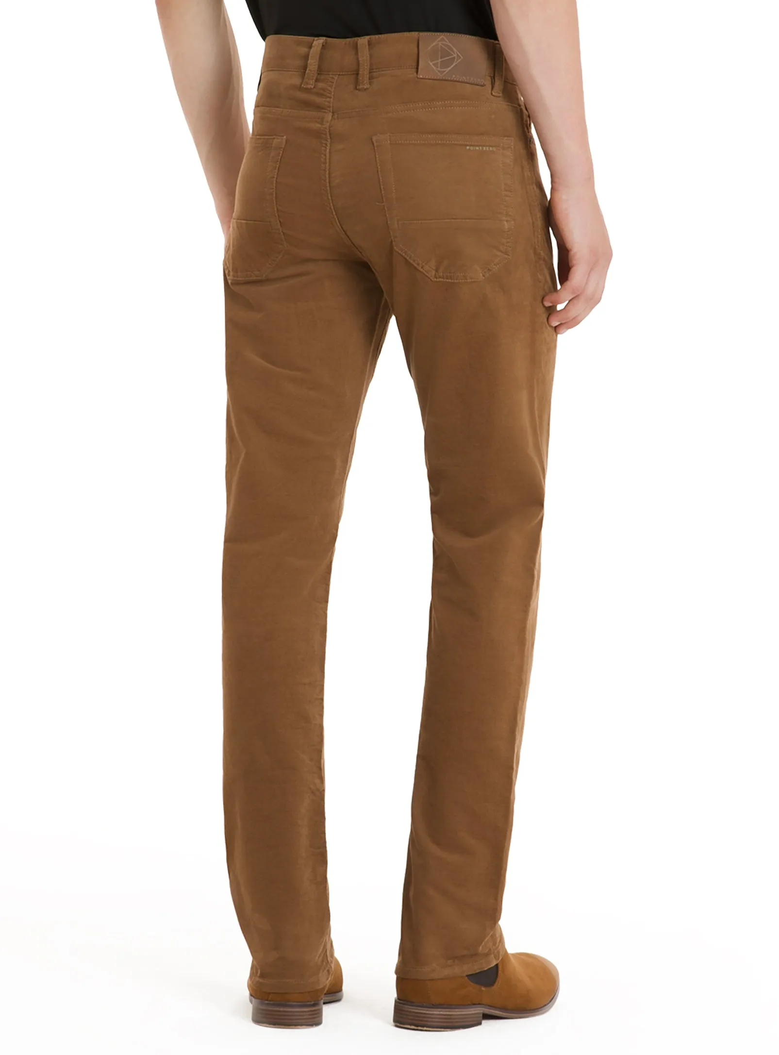 DANNY | Corduroy Stretch 5 Pocket Pants || DANNY | Pantalon en Velours Côtelé Extensible à 5 Poches sold by Point Zero product image thumbnail 5