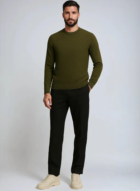 NICO | Fine Gauge Basket Weave Sweater || NICO | Chandail texturé – Tricot fin en coton sold by Point Zero