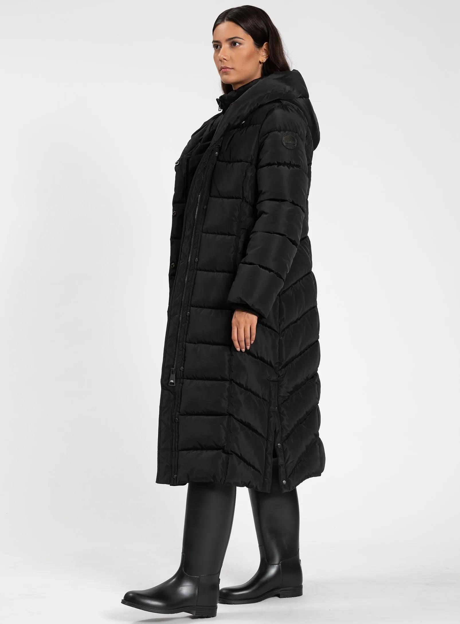 DORATHEA | Quilted Pillow Comfort Maxi Puffer Jacket || DORATHEA | Manteau maxi matelassé Confort oreiller sold by Point Zero product image thumbnail 3