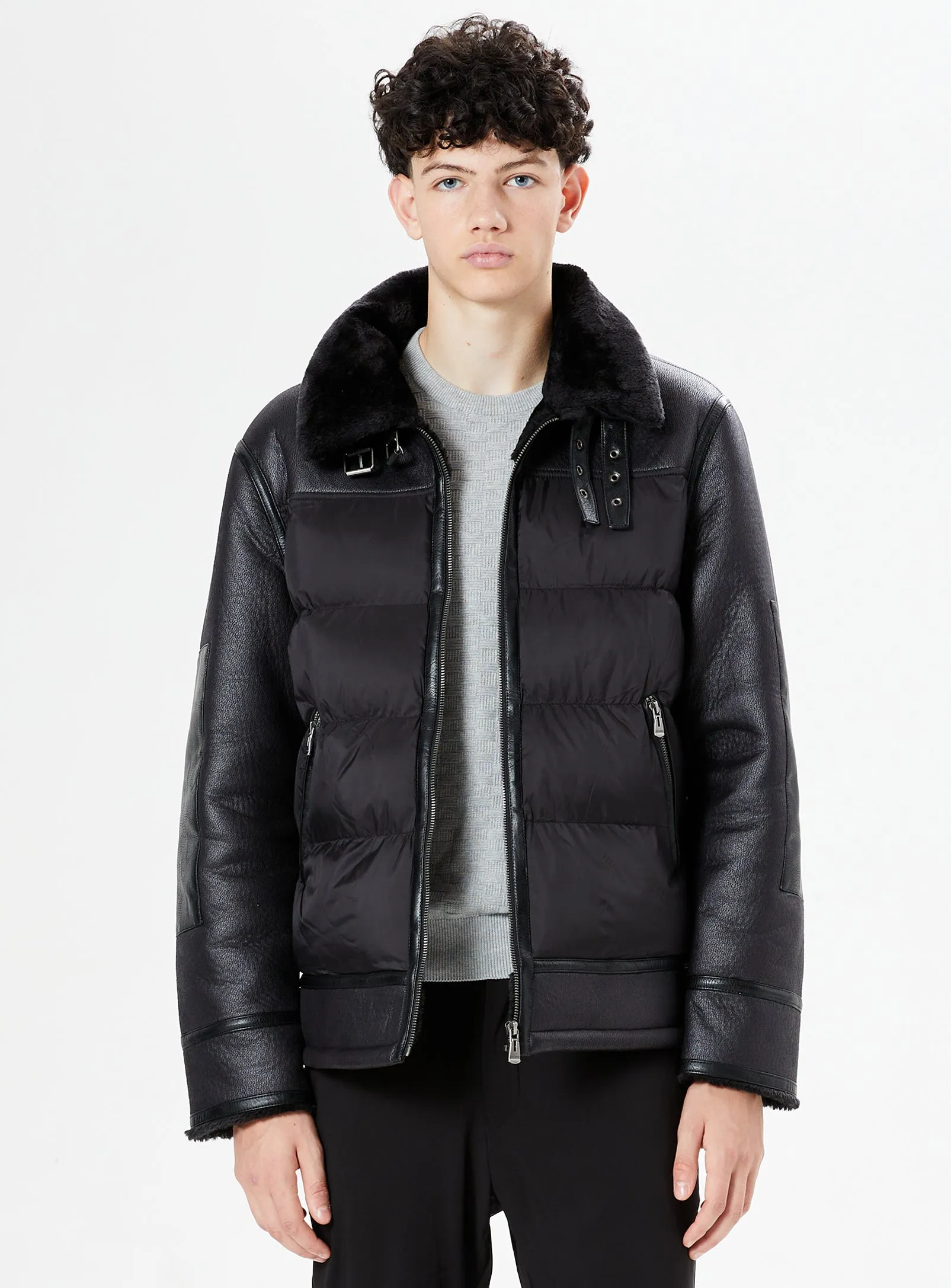 CORENTINE | Alt-Sherpa Fur Jacket || CORENTINE | Manteau en fourrure Sherpa sold by Point Zero product image thumbnail 2