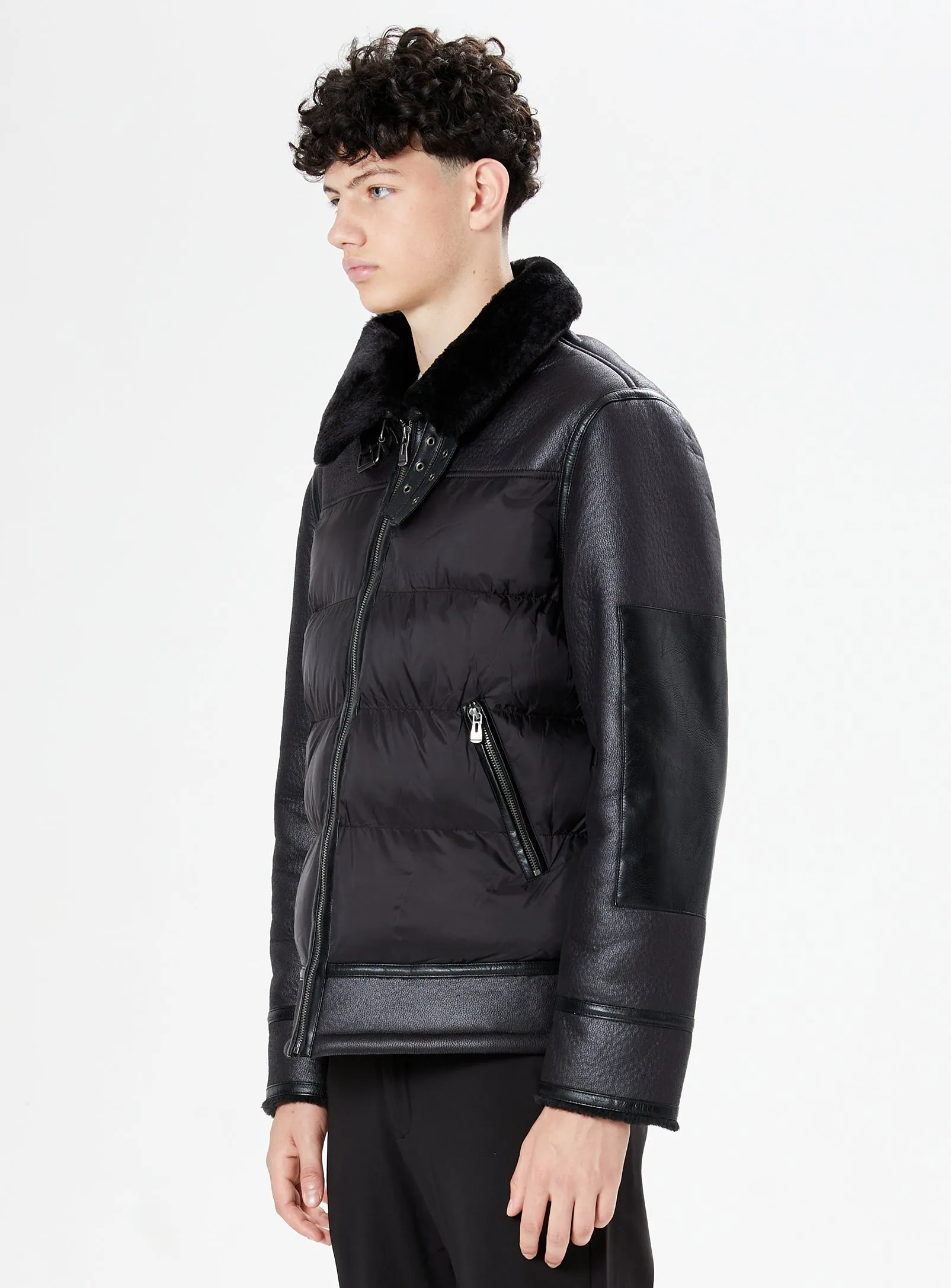 CORENTINE | Alt-Sherpa Fur Jacket || CORENTINE | Manteau en fourrure Sherpa sold by Point Zero product image thumbnail 3