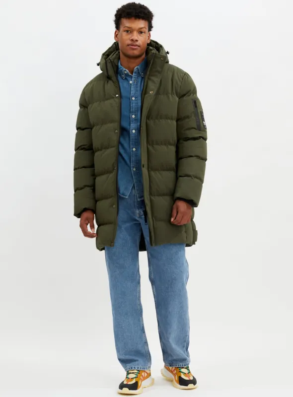 LEVI | Iconic Long Puffer || LEVI | Manteau polaire longue sold by Point Zero