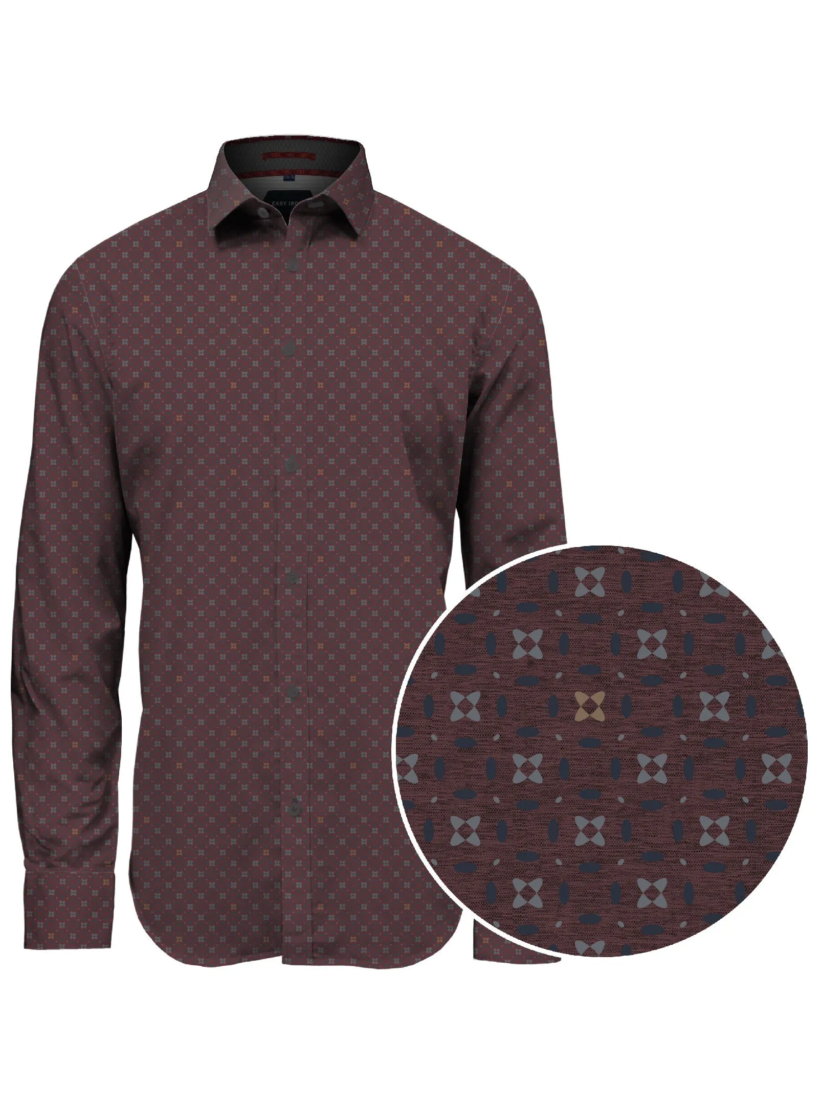 RENZO | Minimal Print Shirt || RENZO | Chemise à Imprimé sold by Point Zero product image thumbnail 2