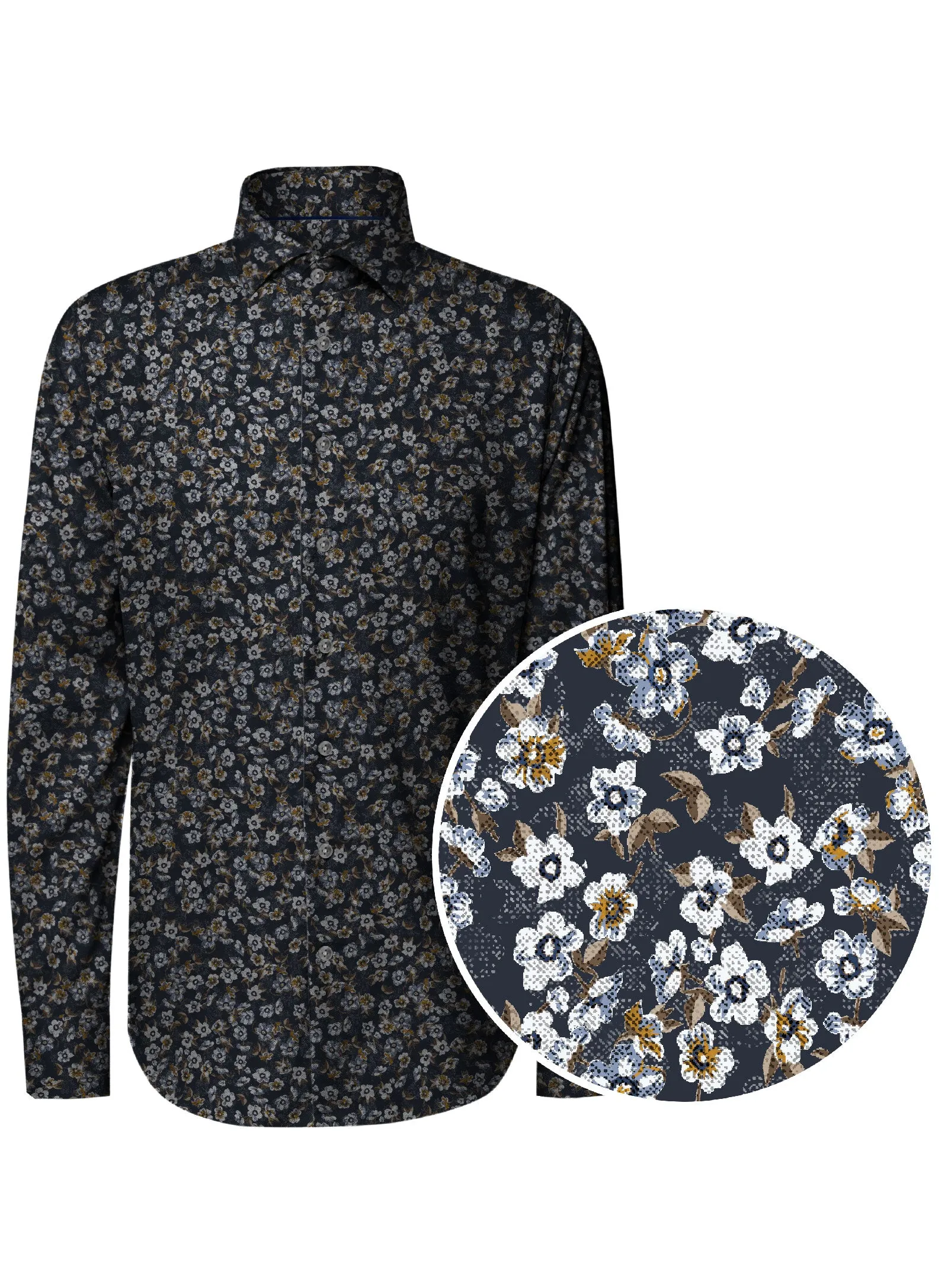 KHESO | Minimal Print Shirt || KHESO | Chemise à Imprimé sold by Point Zero product image thumbnail 2