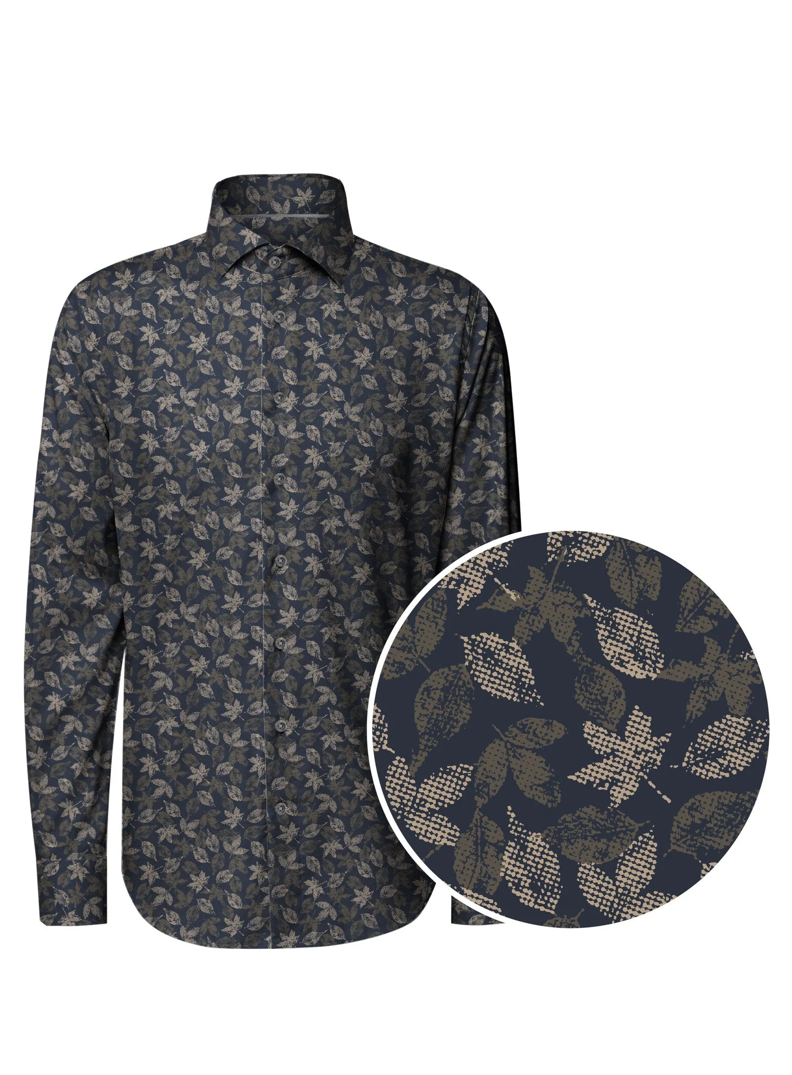 ELIAN | Minimal Print Shirt || ELIAN | Chemise à Imprimé sold by Point Zero product image thumbnail 2