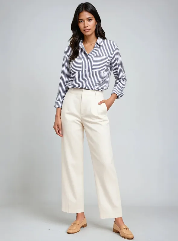 ARIA | Wide Leg Pants||ARIA | Pantalons À Jambes Larges sold by Point Zero