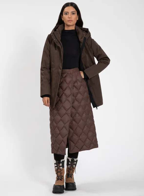 AERIS | Minimalist Hooded Parka || AERIS | Parka à Capuche Minimaliste sold by Point Zero