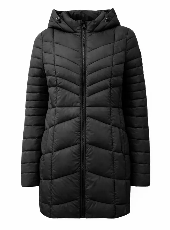 HANNAH | Ultralight Long Hooded Jacket || HANNAH | Veste Longue Ultralégère à Capuche sold by Point Zero