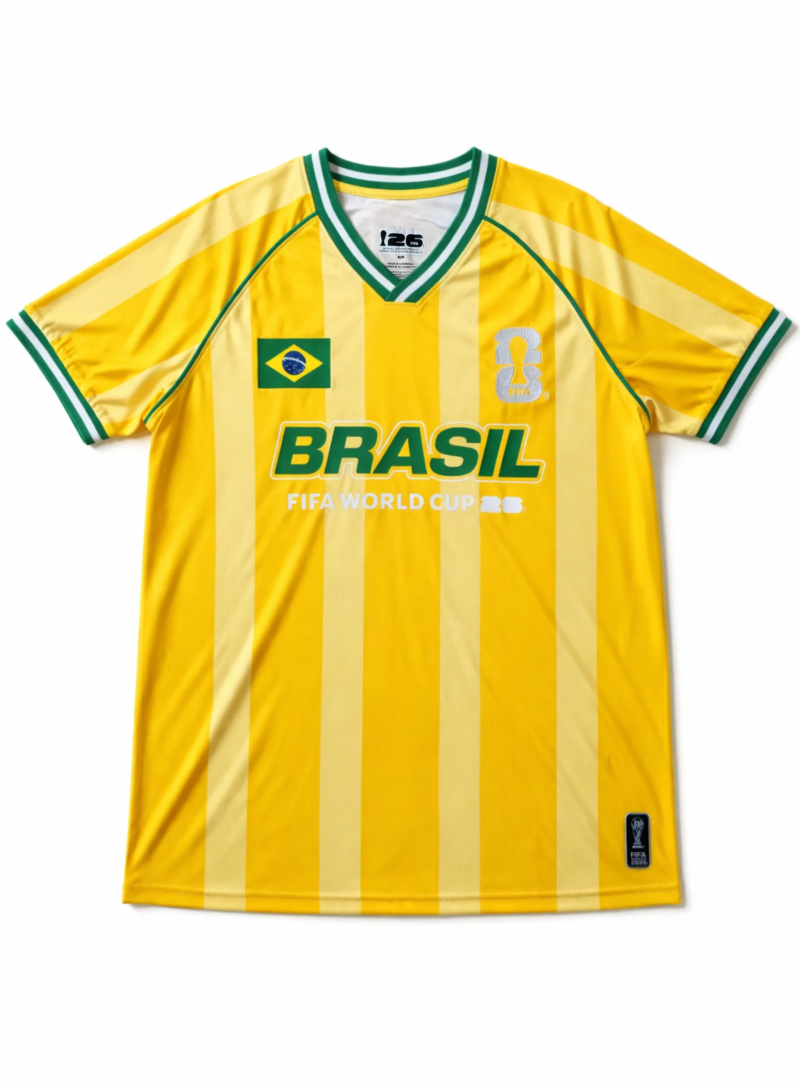 Brasil Soccer Jersey||Maillot de Soccer Brésil sold by Point Zero