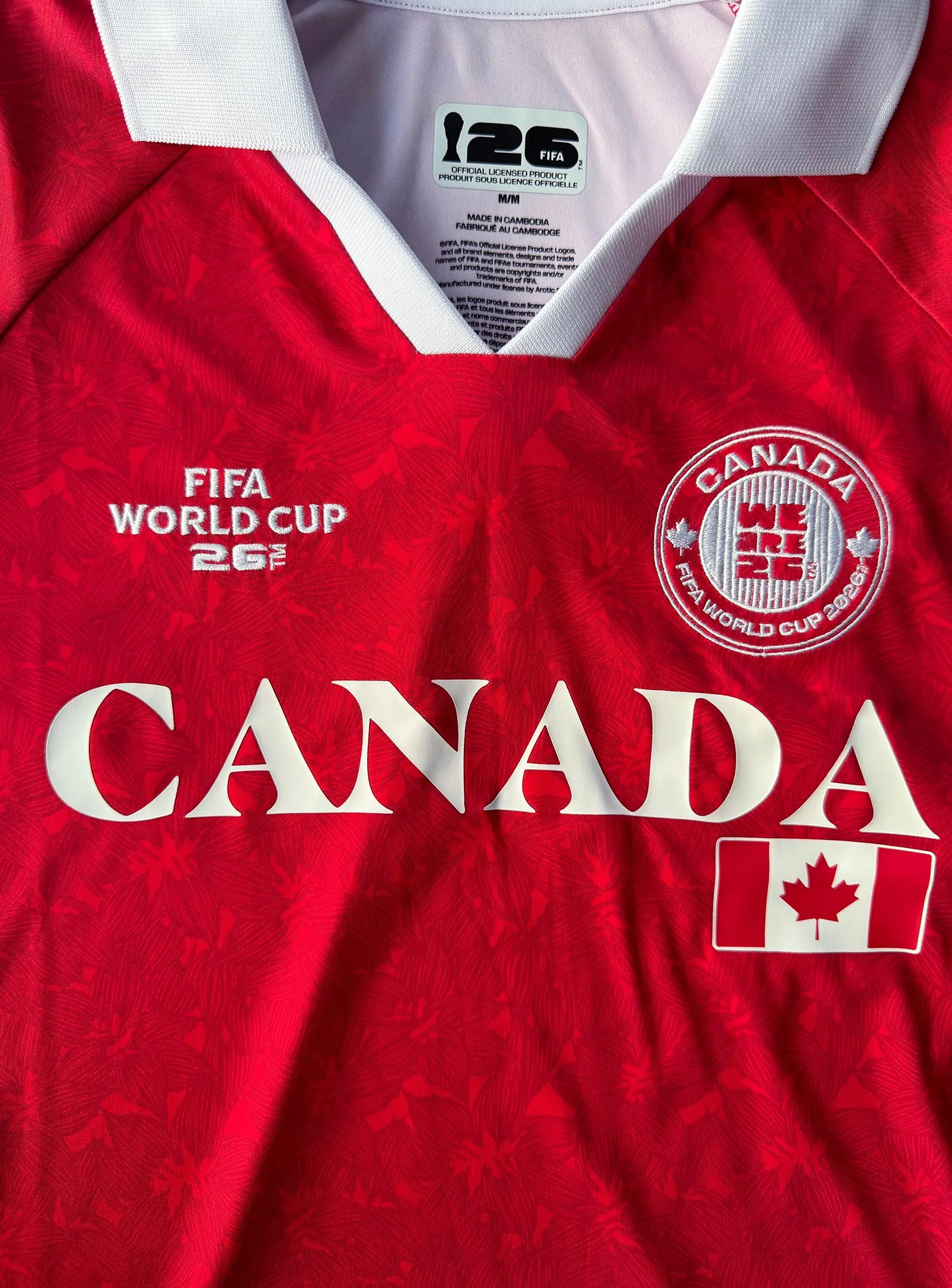 Canada Collar Soccer Jersey || Chandail à Col Canada sold by Point Zero product image thumbnail 4