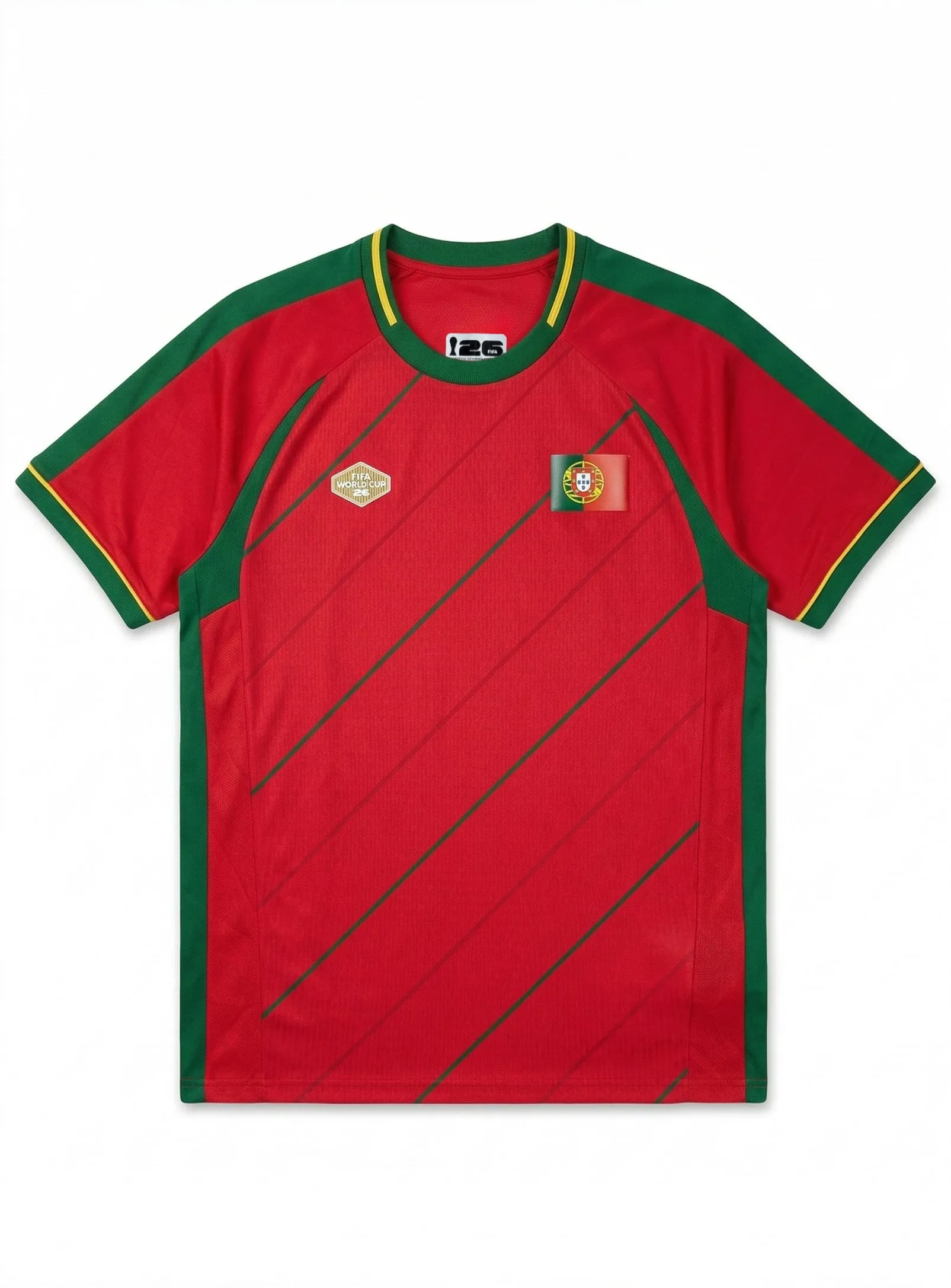 Portugal Soccer Jersey || Maillot de Soccer Portugal sold by Point Zero