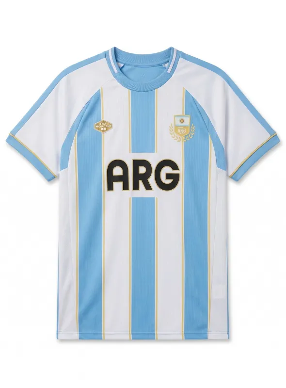 Argentina Soccer Jersey || Maillot de Soccer Argentine made by Point Zero