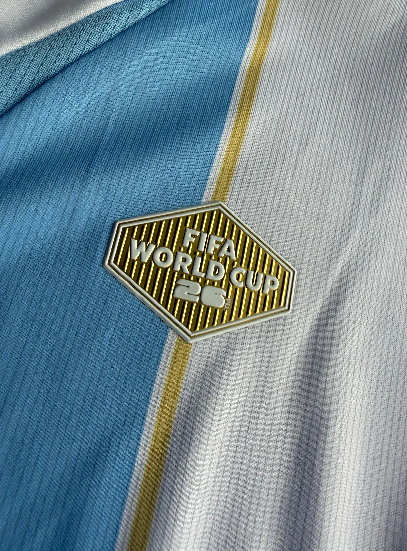 Argentina Soccer Jersey || Maillot de Soccer Argentine sold by Point Zero product image thumbnail 4