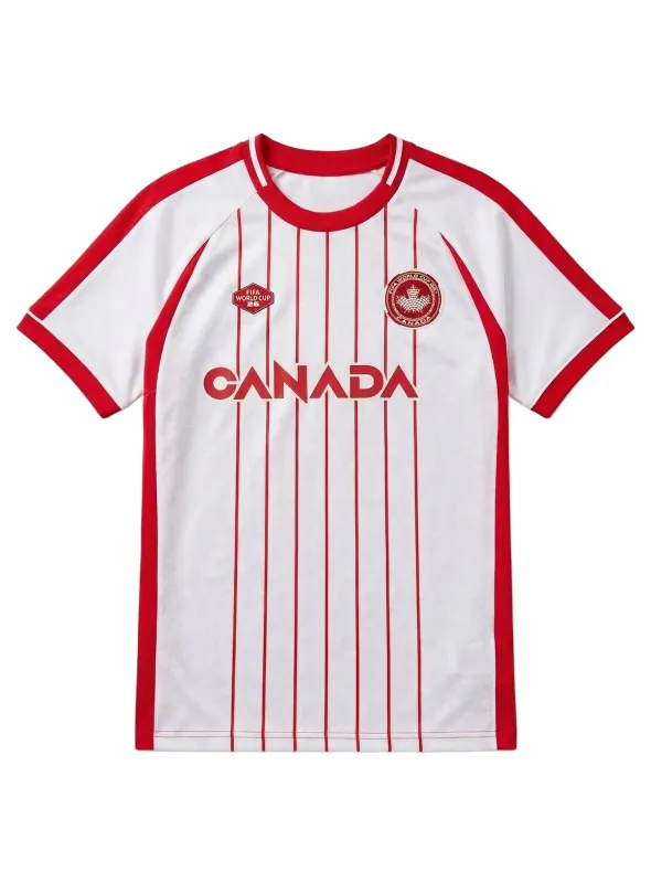 Canada Soccer Jersey || Maillot de Soccer Canada made by Point Zero