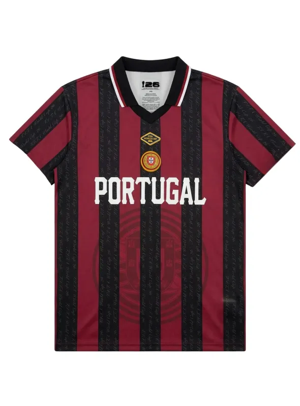 Portugal Men Soccer Jersey || Maillot de Soccer Portugal Homme made by Point Zero