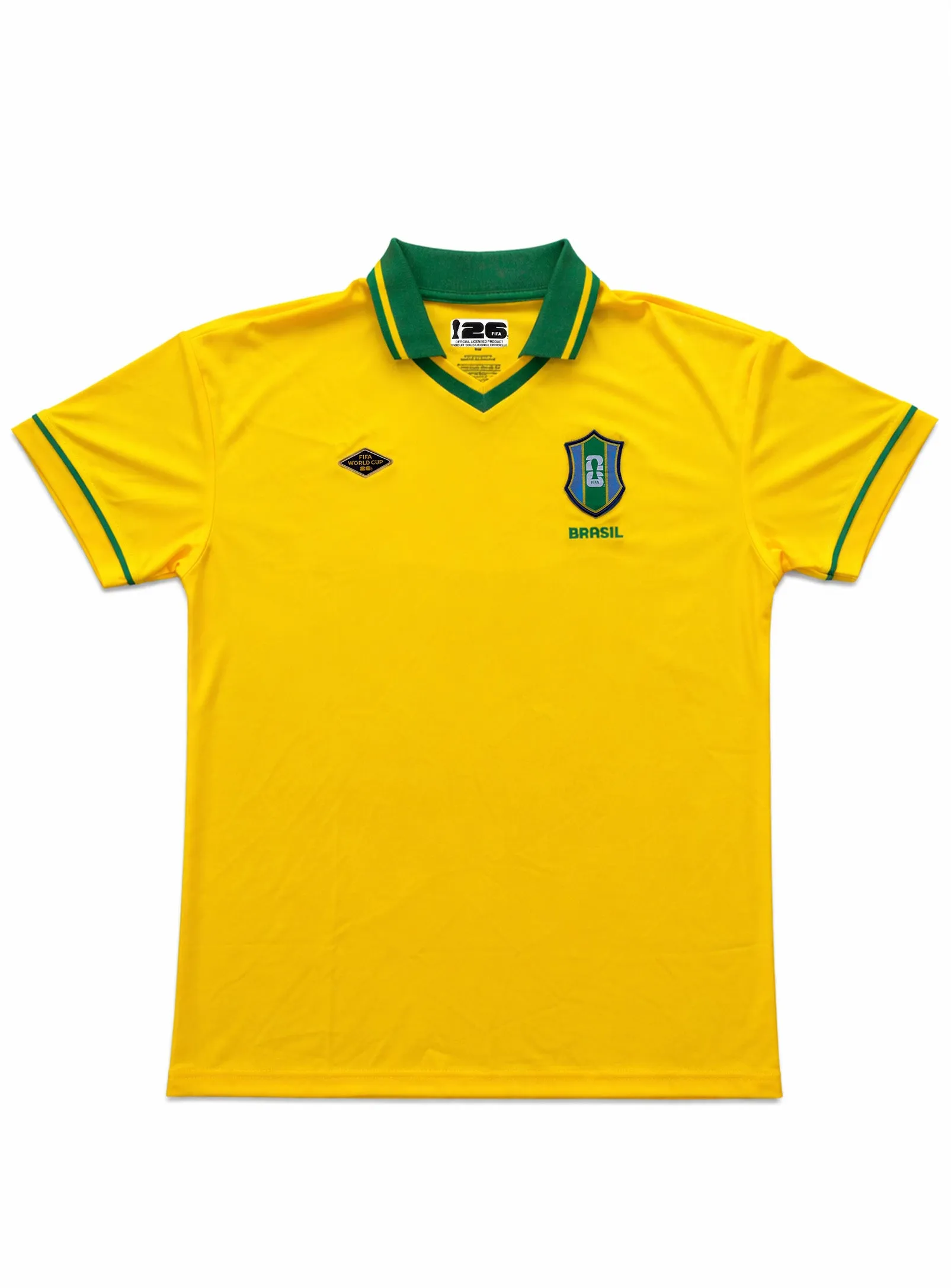 Brasil Men Soccer Jersey || Maillot de Soccer Bresil Homme sold by Point Zero product image thumbnail 2