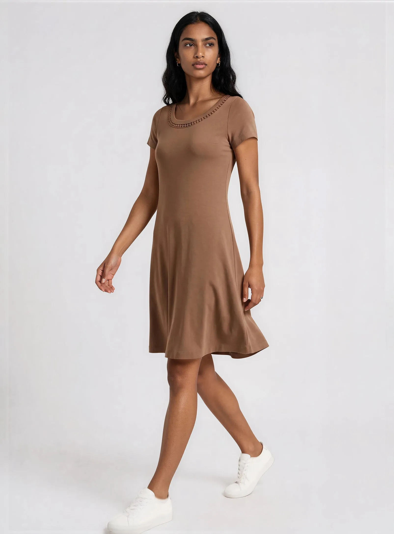 Elina | Short Sleeve Dress sold by Point Zero product image thumbnail 2