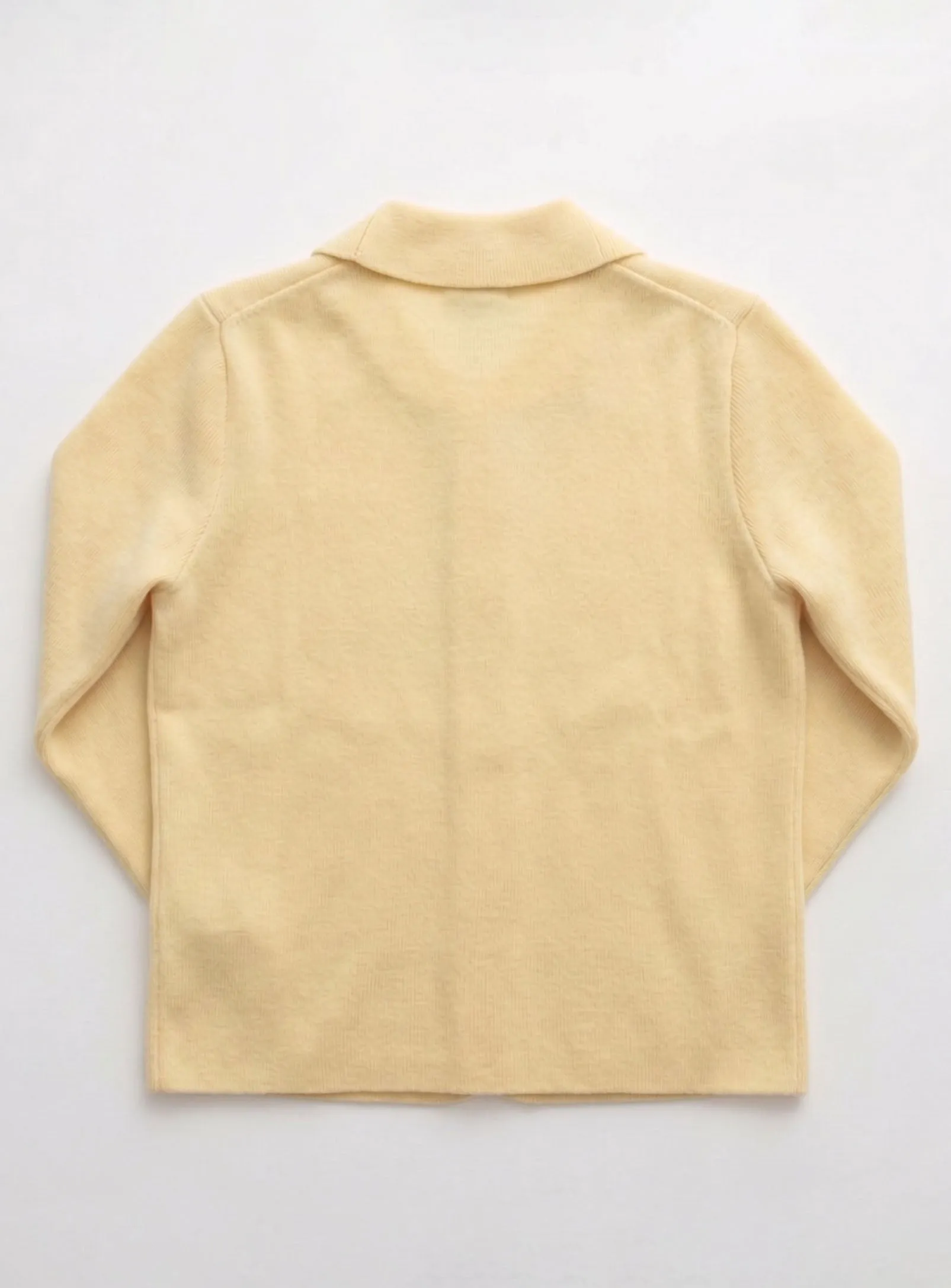 Agathe | Knit Cardigan With Flower-Shaped Buttons sold by Point Zero product image thumbnail 4