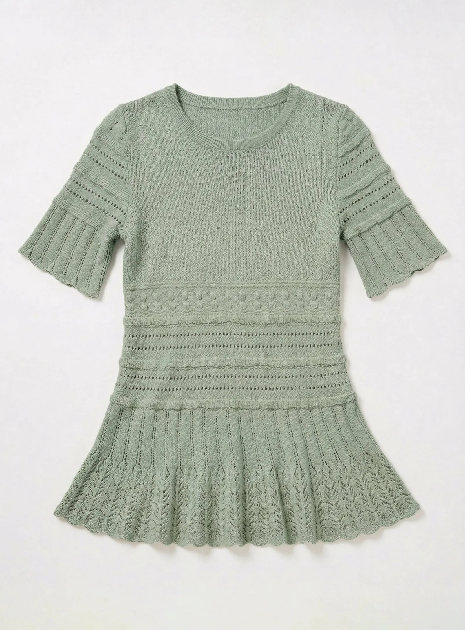 Karina | Textured Knit Top sold by Point Zero product image thumbnail 3
