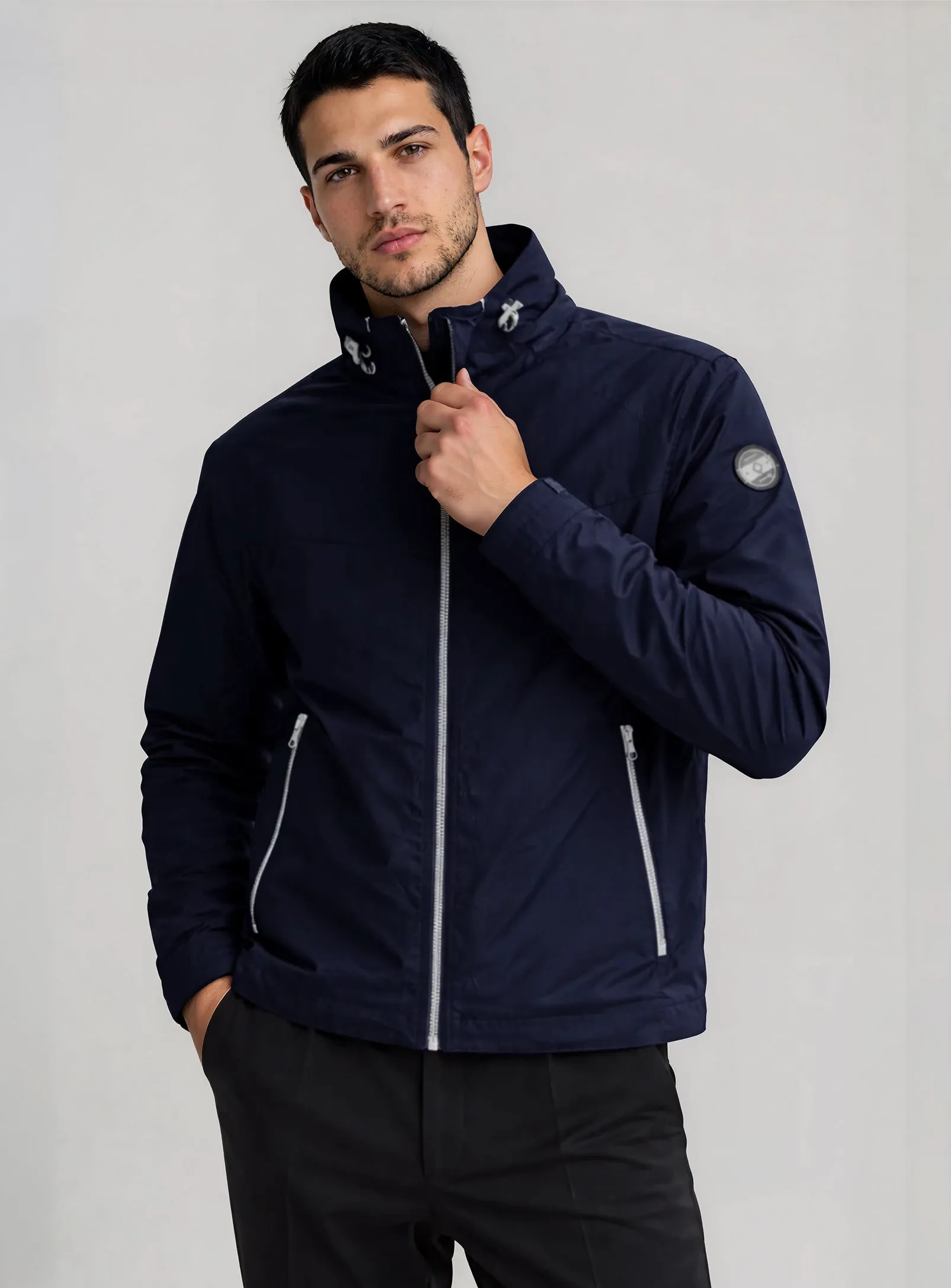 Vantage | Mockneck Microfiber Bomber sold by Point Zero product image thumbnail 3
