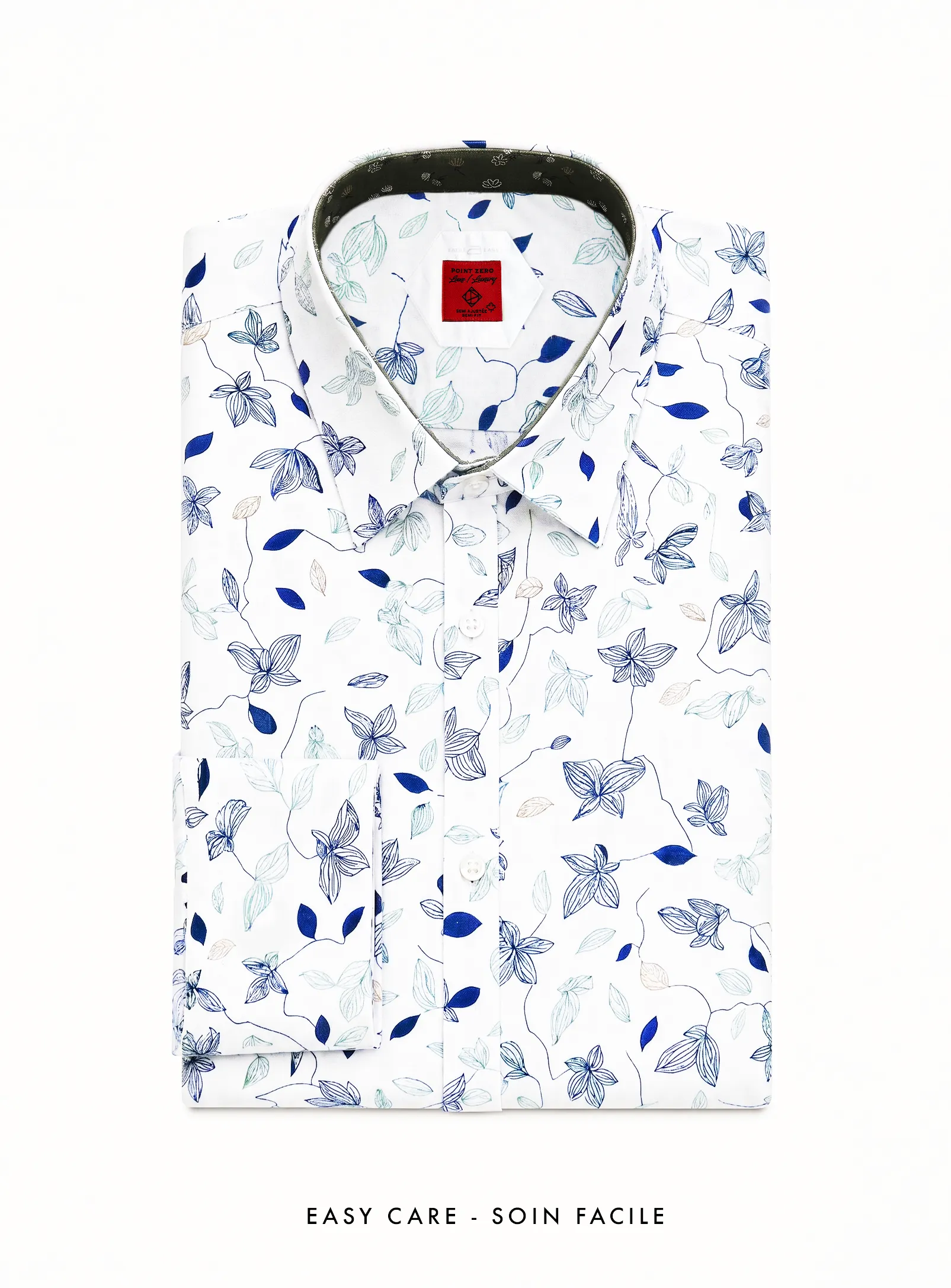 Klaus | Floral Melange Shirt sold by Point Zero product image thumbnail 2