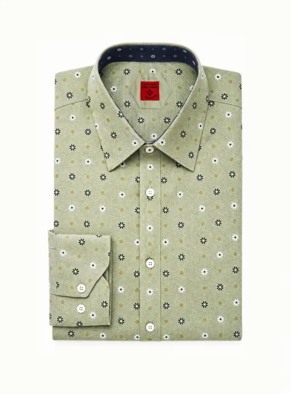 Salvatore | Fine-Bloom Cotton Hybrid Shirt made by Point Zero