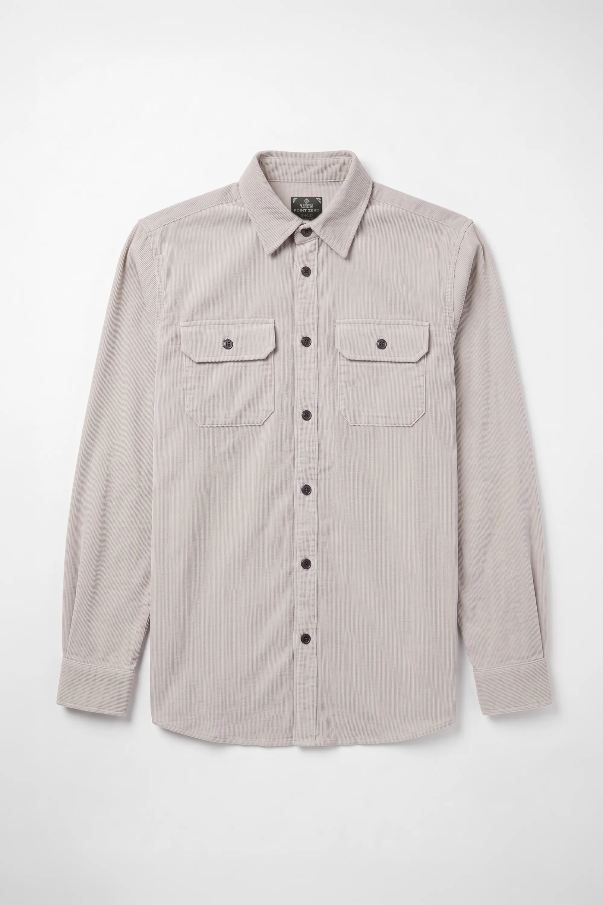 Elladio | Chenille Button-Front Shirt with Chest Pockets sold by Point Zero product image thumbnail 3