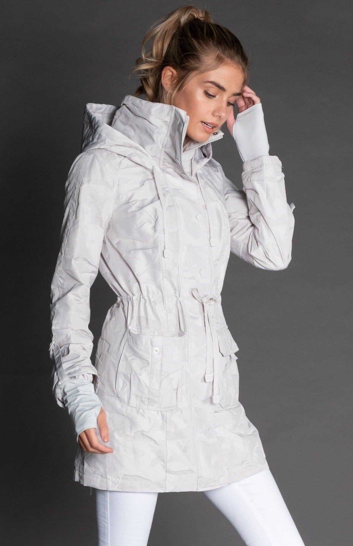 AYALIA | CAMOUFLAGE RAIN JACKET || AYALIA | CAMOUFLAGE RAIN JACKET sold by Point Zero