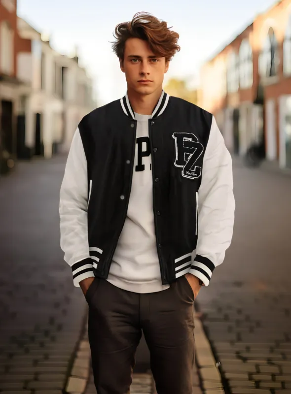 YORKDALE | Unisex limited edition  varsity fleece jacket  || YORKDALE | Veste polaire universitaire unisexe en édition limitée sold by Point Zero