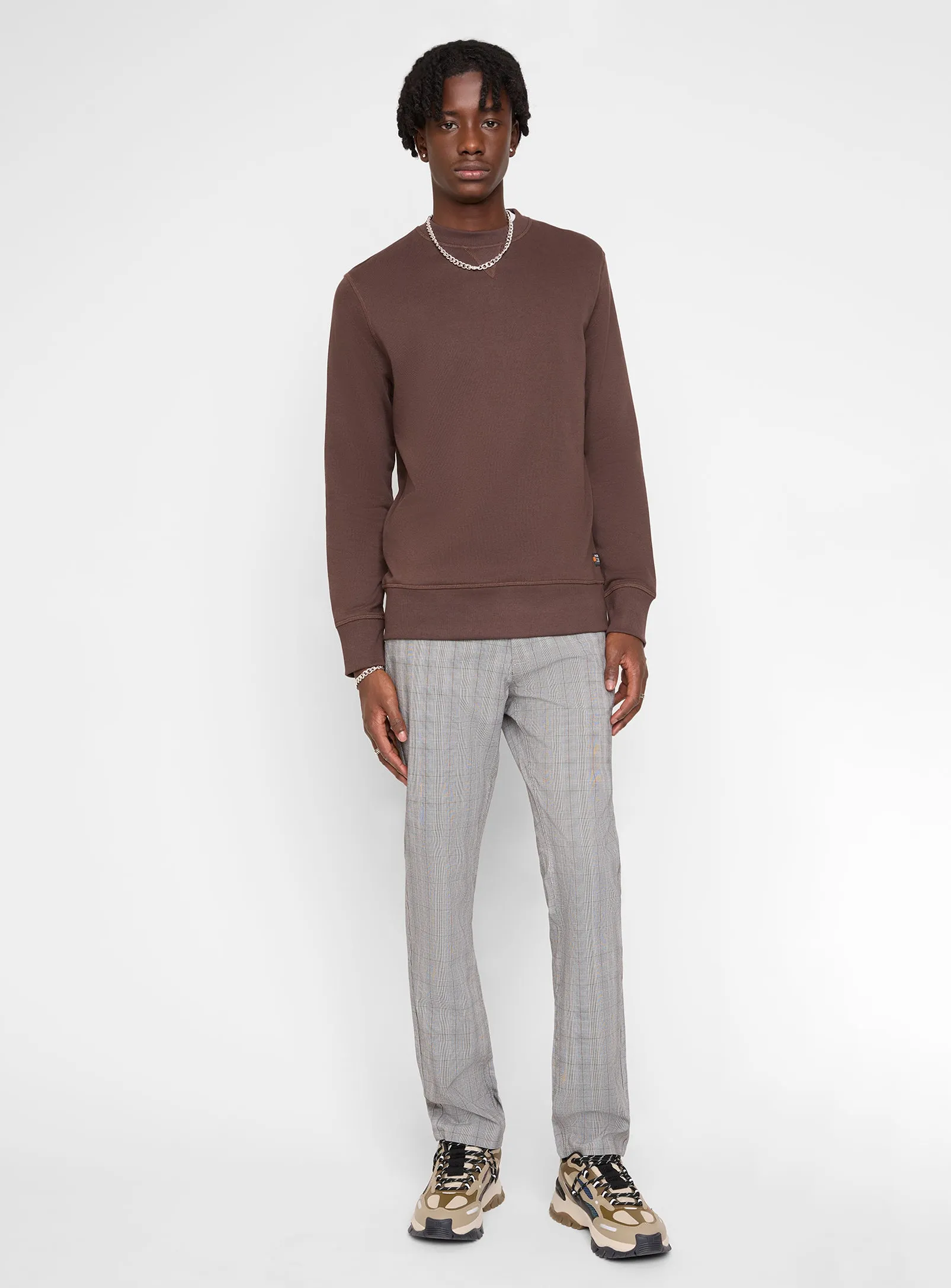 ALAN| Super Flex Plaid Trouser || ALAN| Pantalons Super Flex à carreaux à cinq poches sold by Point Zero