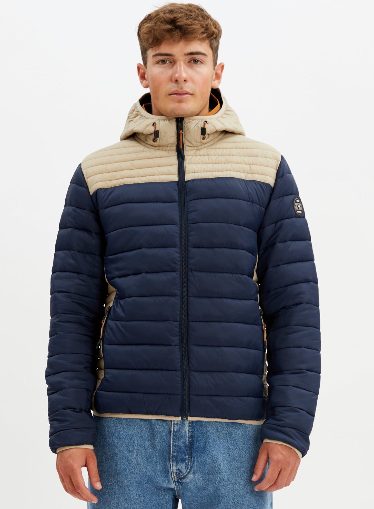 ALFRED | Color block ultralight jacket || ALFRED | Veste ultralégère color block sold by Point Zero product image thumbnail 8