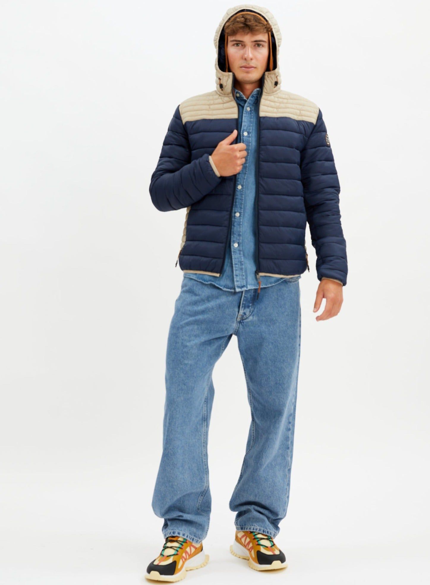 ALFRED | Color block ultralight jacket || ALFRED | Veste ultralégère color block sold by Point Zero product image thumbnail 12