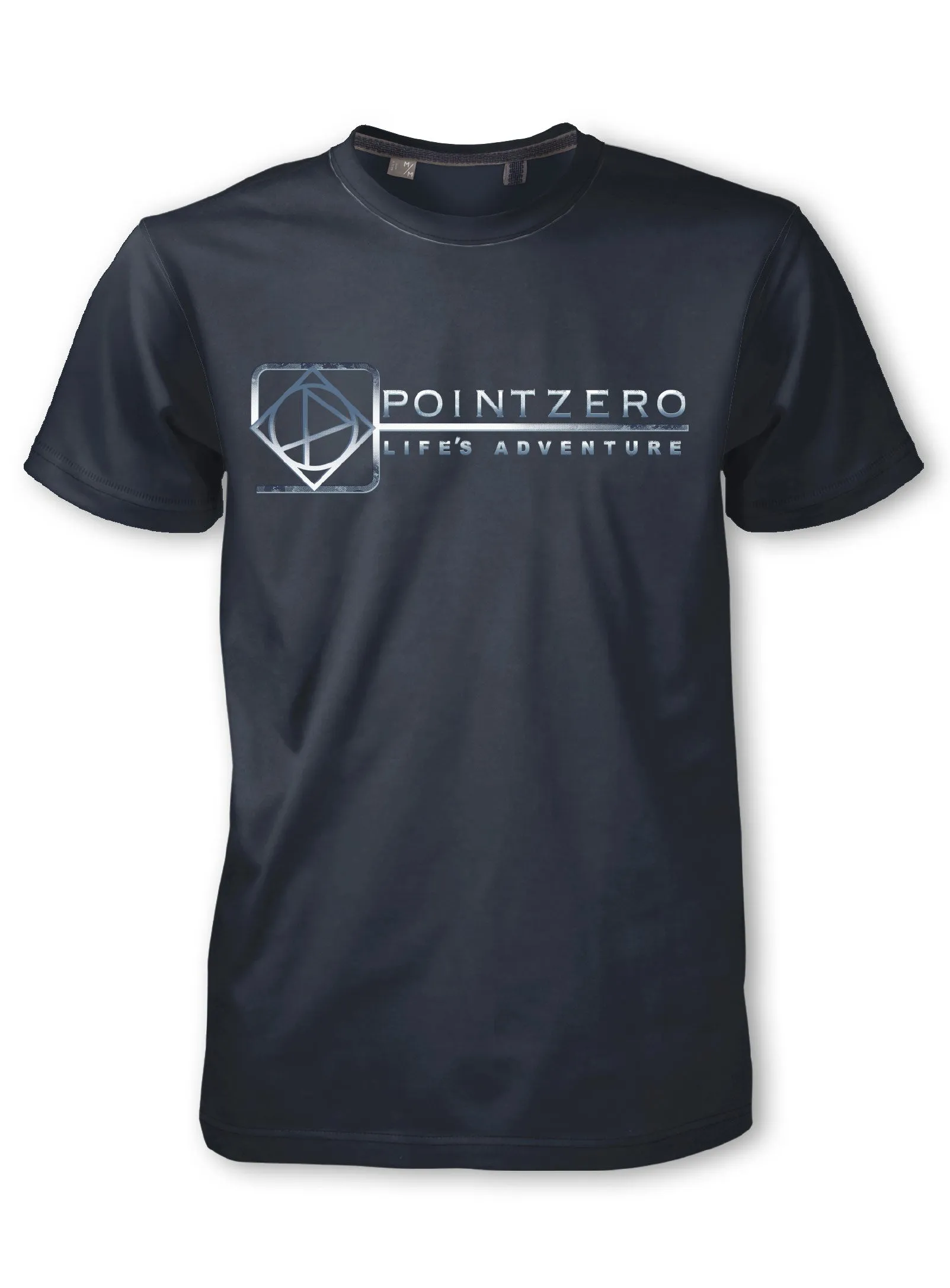 Point Zero | Round Collar Printed T-Shirt || Point Zero | T-shirt Imprimé Col Rond sold by Point Zero product image thumbnail 4