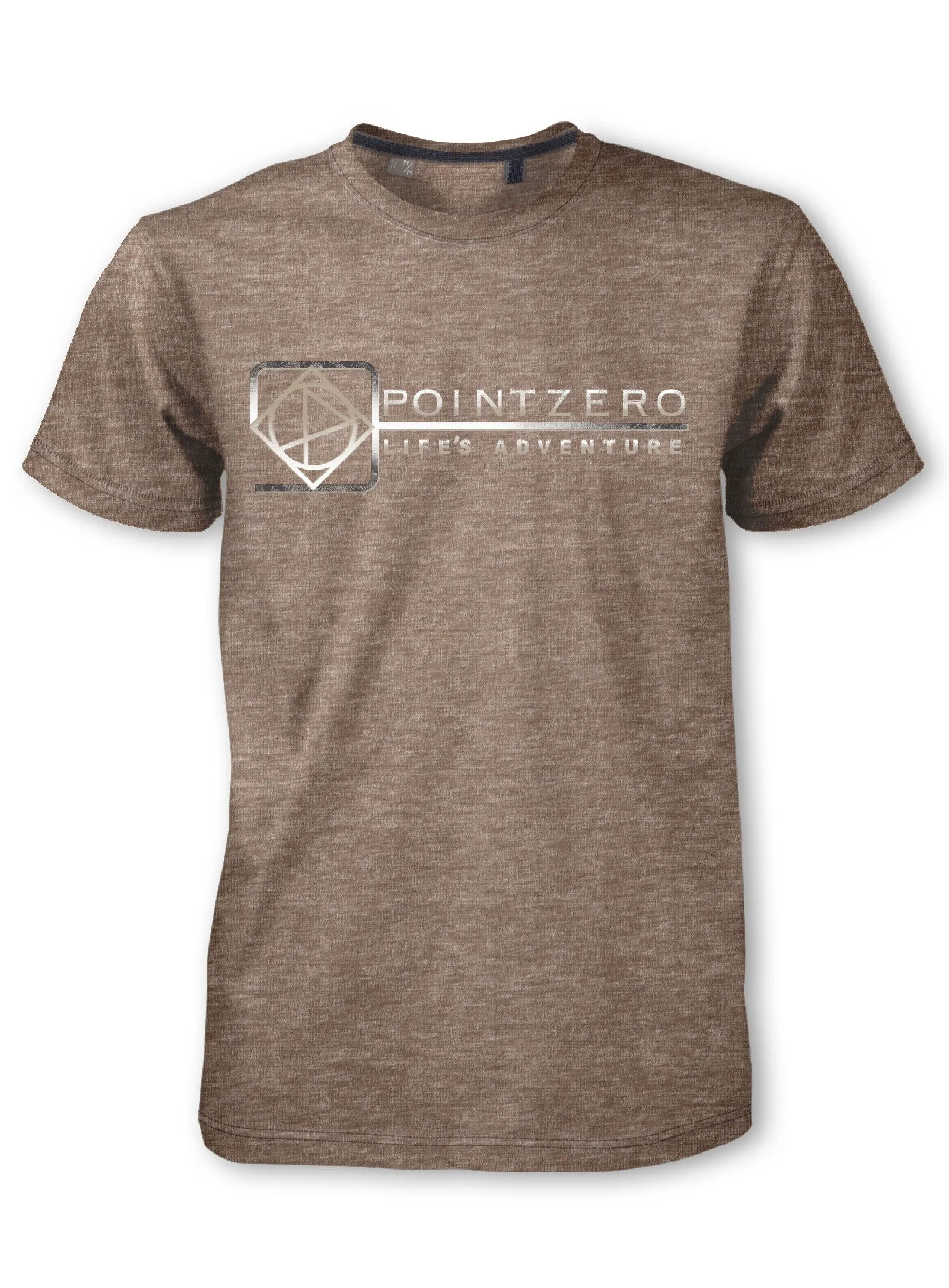 Point Zero | Round Collar Printed T-Shirt || Point Zero | T-shirt Imprimé Col Rond sold by Point Zero product image thumbnail 3
