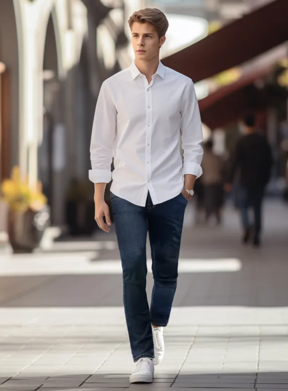 STEVEN | Five pocket stretch jean || STEVEN | Jean stretch cinq poches sold by Point Zero