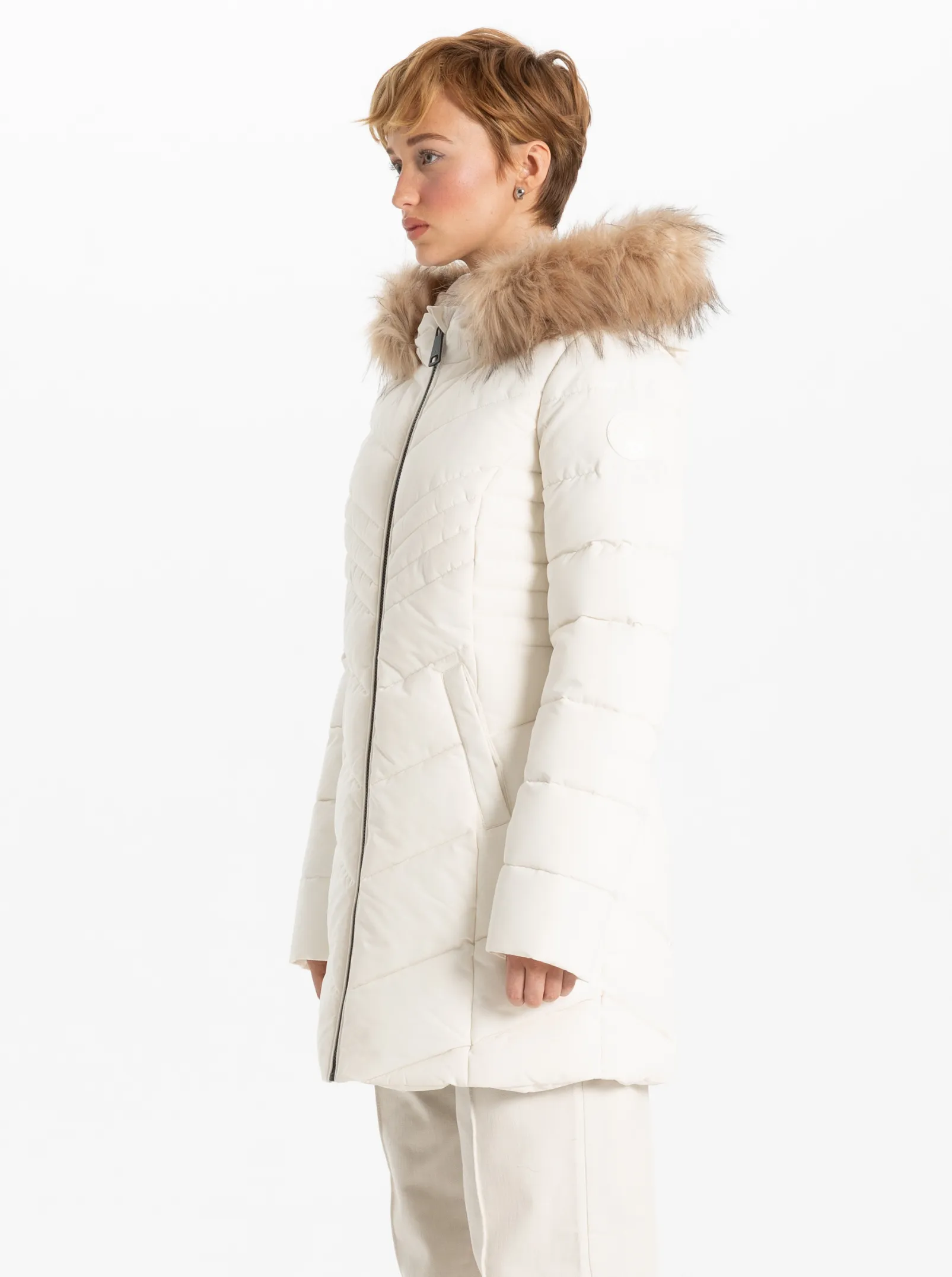 ARNETTA |Zip front hooded jacket || ARNETTA | Veste à capuche zippée sur le devant sold by Point Zero product image thumbnail 4