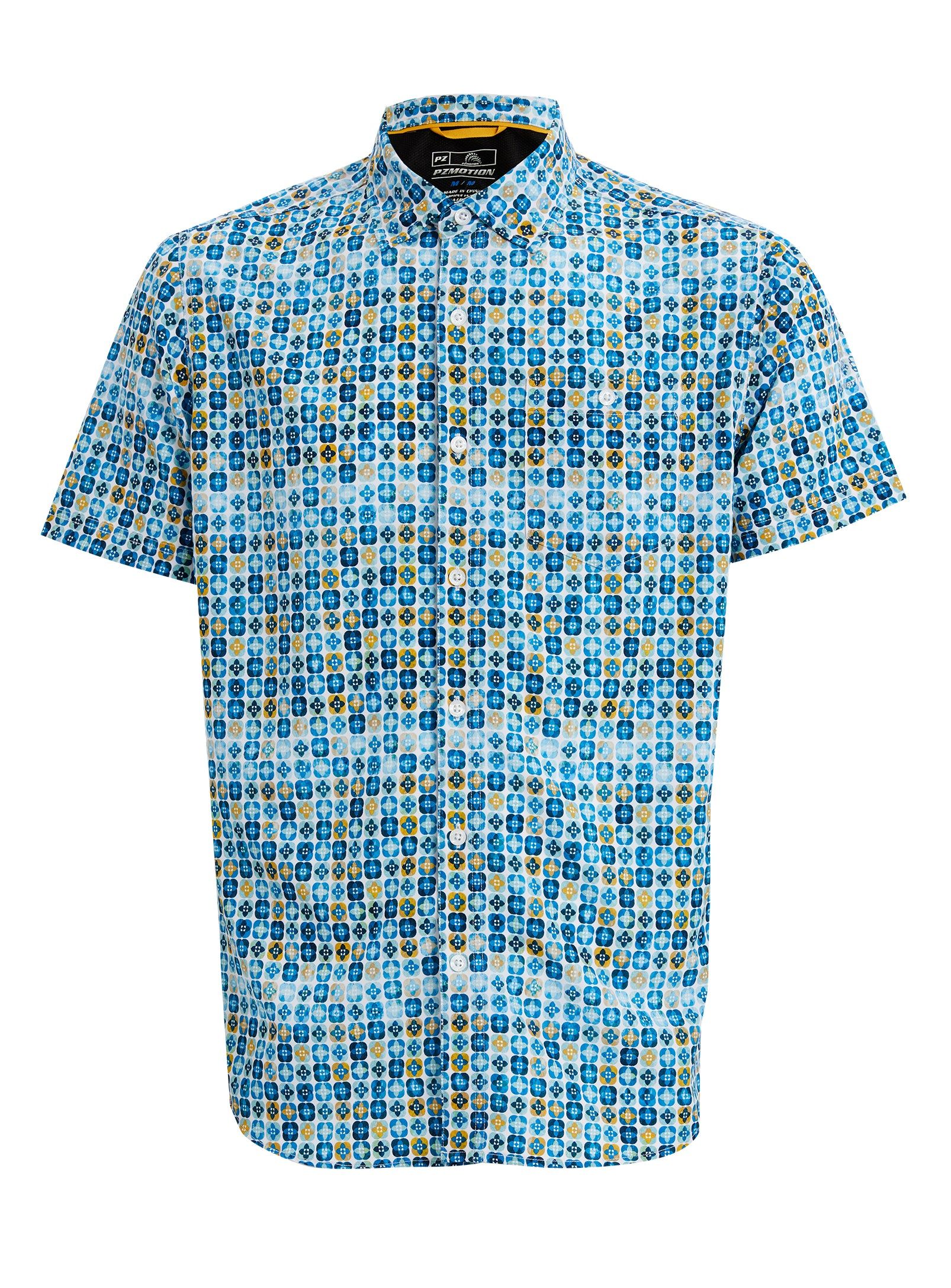 MIX | Printed short sleeve shirt || MIX |Chemise manches courtes imprimée sold by Point Zero product image thumbnail 3